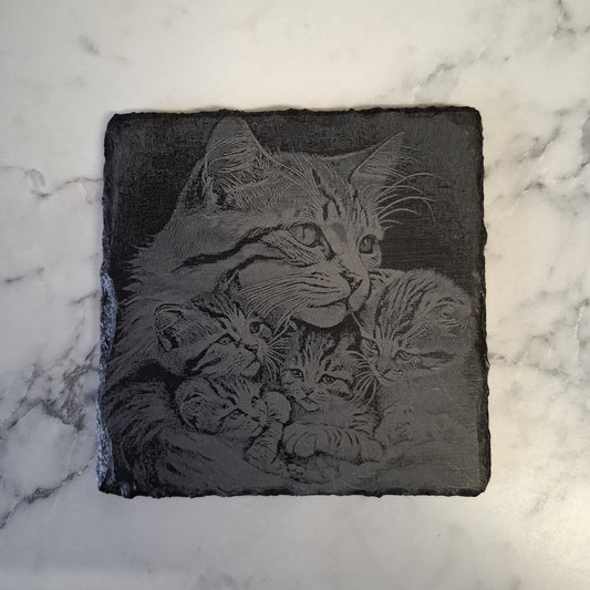 Slate coasters