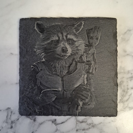 Slate coasters