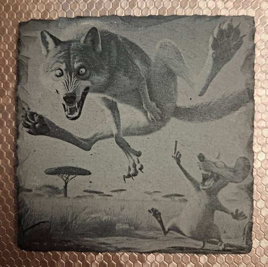 Slate coaster