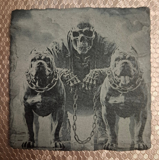 Slate coaster