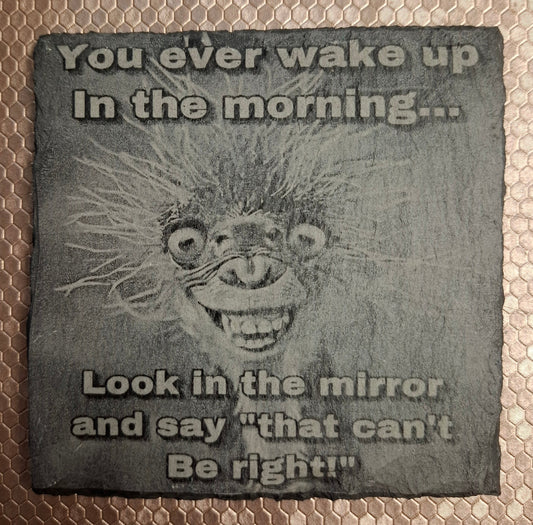 Slate coaster